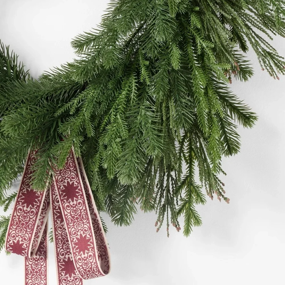 Fresh Cut Pine Holiday Wreath - Threshold™ designed with Studio  26”